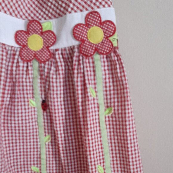 Youngland Girls Seersucker Dress - Picture 3 of 5